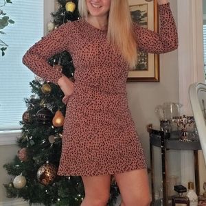 Wild Honey animal print dress